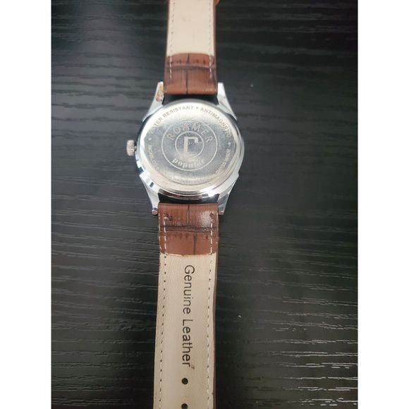 🔥NEW OLD Stock Roamer AM017 Mechanical Men's VINTAGE Swiss Watch BEAUTIFUL - Picture 4 of 4